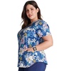image:imageCherokee Scrubs for Women Printed V Neck 2 Welt PocketsPrairie Paisley