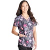 image:imageCherokee Scrubs for Women Printed V Neck 2 Welt PocketsSpice of Life
