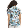 image:imageCherokee Scrubs for Women Printed V Neck 2 Welt PocketsWildlife Sanctuary