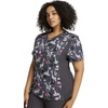image:imageCherokee iFlex Women Scrubs Top VNeck Knit Panel CK641Giraffeter My Love