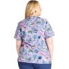 image:imageVNeck Print Top with Scrub Life by CherokeeBlooming Bugs