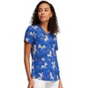 image:imageVNeck Print Top with Scrub Life by CherokeeBorn to Stand Out
