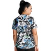 image:imageVNeck Print Top with Scrub Life by CherokeeBrushy Botanical