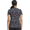 image:imageVNeck Print Top with Scrub Life by CherokeeChecker Dots