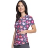 image:imageVNeck Print Top with Scrub Life by CherokeeDog is Love