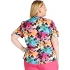 image:imageVNeck Print Top with Scrub Life by CherokeeGarden Rainbow