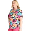 image:imageVNeck Print Top with Scrub Life by CherokeeGarden Rainbow