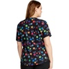 image:imageVNeck Print Top with Scrub Life by CherokeeLoving Stars