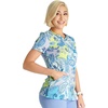 image:imageVNeck Print Top with Scrub Life by CherokeePaisley Punch