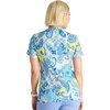 image:imageVNeck Print Top with Scrub Life by CherokeePaisley Punch