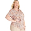 image:imageVNeck Print Top with Scrub Life by CherokeePython Perfection