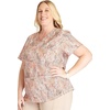 image:imageVNeck Print Top with Scrub Life by CherokeePython Perfection