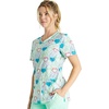 image:imageVNeck Print Top with Scrub Life by CherokeeRetro Romance