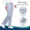 image:imageWorkwear Revolution Women Scrubs Pant Mid Rise Moderate Flare Drawstring WW120Grey