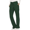 image:imageWorkwear Revolution Women Scrubs Pant Mid Rise Moderate Flare Drawstring WW120Hunter Green