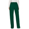 image:imageWorkwear Revolution Women Scrubs Pant Mid Rise Moderate Flare Drawstring WW120Hunter Green