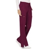 image:imageWorkwear Revolution Women Scrubs Pant Mid Rise Moderate Flare Drawstring WW120Wine