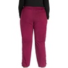 image:imageWorkwear Revolution Women Scrubs Pant Mid Rise Moderate Flare Drawstring WW120Wine