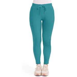 image:imageCherokee Womens Scrub Pant with 360 Stretch amp Moisture Wicking Fabric  CK095Teal Blue