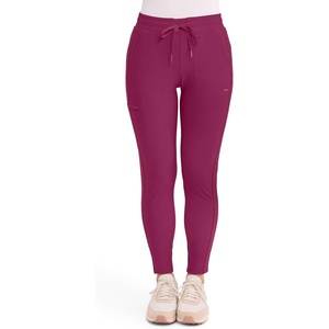 image:imageCherokee Womens Scrub Pant with 360 Stretch amp Moisture Wicking Fabric  CK095Wine