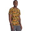 image:imageCherokee Genuine Men and Women VNeck Printed Top 4 PocketsHappy Pumpkins