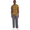 image:imageCherokee Genuine Men and Women VNeck Printed Top 4 PocketsHappy Pumpkins