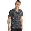 image:imageCherokee Genuine Men and Women VNeck Printed Top 4 PocketsSea Sketch