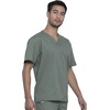image:imageCherokee Men amp Women Scrubs Top Workwear Professionals Pocketless Tuckable VNeck WW605Olive