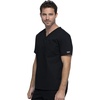 image:imageCherokee Men amp Women Scrubs Top Workwear Professionals Tuckable VNeck WW644Black