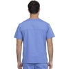 image:imageCherokee Men amp Women Scrubs Top Workwear Professionals Tuckable VNeck WW644Ciel Blue
