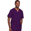 image:imageCherokee WW Core Stretch Scrubs for Women and Men VNeck Scrub TopEggplant