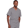 image:imageCherokee WW Core Stretch Scrubs for Women and Men VNeck Scrub TopGrey
