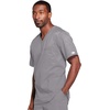image:imageCherokee WW Core Stretch Scrubs for Women and Men VNeck Scrub TopGrey
