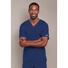 image:imageCherokee WW Core Stretch Scrubs for Women and Men VNeck Scrub TopNavy