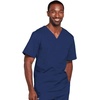 image:imageCherokee WW Core Stretch Scrubs for Women and Men VNeck Scrub TopNavy