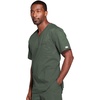 image:imageCherokee WW Core Stretch Scrubs for Women and Men VNeck Scrub TopOlive