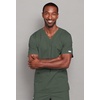 image:imageCherokee WW Core Stretch Scrubs for Women and Men VNeck Scrub TopOlive