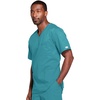 image:imageCherokee WW Core Stretch Scrubs for Women and Men VNeck Scrub TopTeal Blue