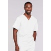 image:imageCherokee WW Core Stretch Scrubs for Women and Men VNeck Scrub TopWhite