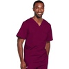 image:imageCherokee WW Core Stretch Scrubs for Women and Men VNeck Scrub TopWine