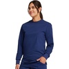 image:imageCherokee Workwear Professionals Men amp Women Scrubs Top Pocketless Crew Neck WW790Navy
