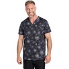 image:imageCherokee Genuine Men and Women VNeck Printed Top 4 PocketsNight Webs