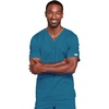 image:imageCherokee WW Core Stretch Scrubs for Women and Men VNeck Scrub TopCaribbean Blue