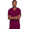 image:imageCherokee WW Core Stretch Scrubs for Women and Men VNeck Scrub TopWine
