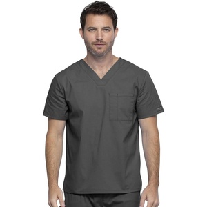 image:imageCherokee Men amp Women Scrubs Top Workwear Professionals Tuckable VNeck WW644Pewter