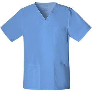 image:imageCherokee WW Core Stretch Scrubs for Women and Men VNeck Scrub TopCiel