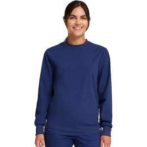 image:imageCherokee Workwear Professionals Men amp Women Scrubs Top Pocketless Crew Neck WW790Navy