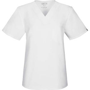 image:imageCherokee Ww Flex with Certainty Unisex Big VNeck TopWhite