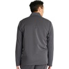 image:imageCherokee Atmos Scrub Jacket for Men Zip Front Stand Up Collar 3 PocketsPewter