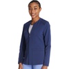 image:imageCherokee Atmos Scrub Jacket for Women Shirttail Hem 2 PocketsNavy